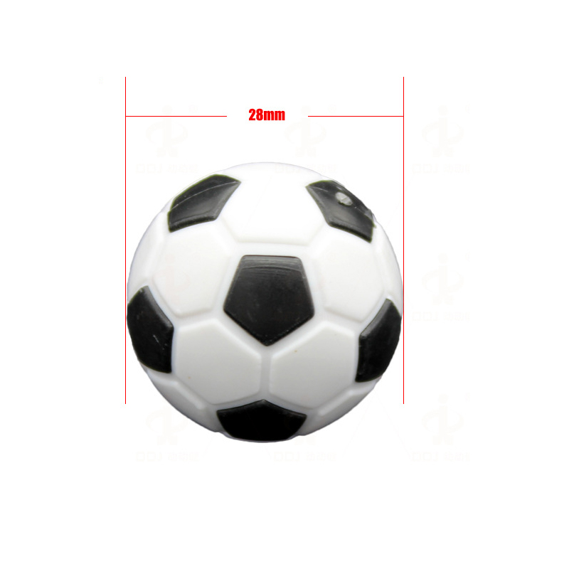 Аксессуары для мини-футбольной машины 27 28 мм черно-белый мини-футбол для продажи