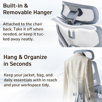 Chaise de bureau en maille à prix direct usine, design ergonomique, respirante, pivotante avec appui-tête réglable pour mobilier de bureau