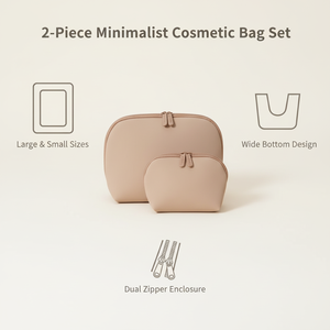 <span class=keywords><strong>Pochette</strong></span> de toilette en néoprène personnalisée, imperméable, en forme de coquille, avec monogramme, pour cadeaux et faveurs de fête, de la marque Royal Fair - Product Image 2
