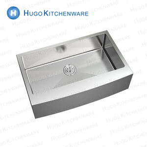 Fregadero de cocina de acero inoxidable hecho a mano de gran capacidad de 36x20 pulgadas, delantal de un solo cuenco de alto estándar, reunión frontal, demanda <span class=keywords><strong>del</strong></span> <span class=keywords><strong>mercado</strong></span> - Product Image 4