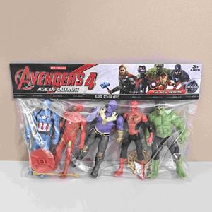 Figuras Decorativas <span class=keywords><strong>de</strong></span> Plástico <span class=keywords><strong>de</strong></span> <span class=keywords><strong>Marvel</strong></span>, Versión Delgada, Más Vendidas, y Figuras <span class=keywords><strong>de</strong></span> Juguete para Bebés <span class=keywords><strong>de</strong></span> Animación Occidental - Product Image 1