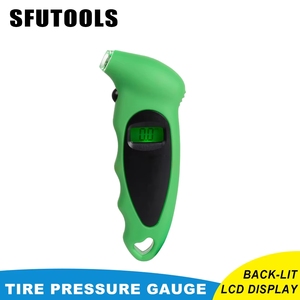 Manómetros Digitales para Neumáticos <span class=keywords><strong>de</strong></span> Auto y Camioneta con Pantalla LCD Retroiluminada y Agarre Antideslizante, Medidor <span class=keywords><strong>de</strong></span> Presión <span class=keywords><strong>de</strong></span> Neumáticos <span class=keywords><strong>de</strong></span> 150 PSI, 4 Configuraciones, Herramienta <span class=keywords><strong>de</strong></span> ABS - Product Image 4