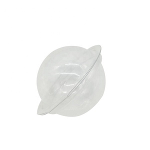 Custom Clear Transparent Plastic Bath Bomb Mold Clamshell Packaging