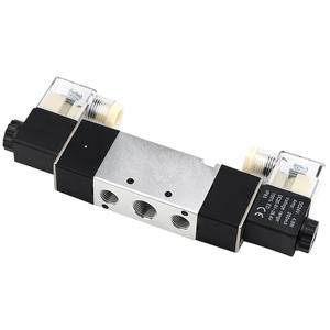 Válvula Solenoide de Cinco Vías y Dos Posiciones de Doble Bobina 4V320-10 de Alto Rendimiento para Agua, Personalizable, Compatible con OEM, DC12V DC24V AC110V AC220V - Product Image 4