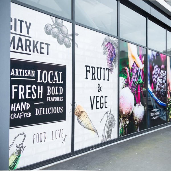 Waterproof Easy Install Bubble Free Window Sticker Custom Design Promotional Window Decals Self Adhesive Digital UV Printing