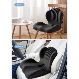 เก้าอี้สำนักงาน เบาะรองนั่งเมมโมรี่โฟมตามหลักสรีรศาสตร์ เบาะรองหลังแบบรวม - Product Image 3