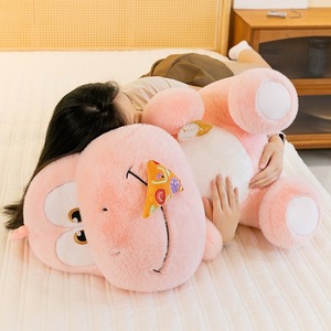 Poupée dinosaure super douce en peluche adorable animal en peluche vert bleu rose Dino jouet enfants brodé bébé câlin sommeil oreiller anniversaire - Product Image 4