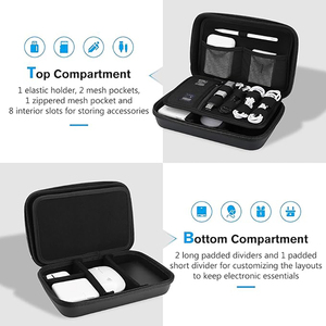 Étui de voyage rigide en EVA pour organiseur électronique, adaptateur secteur MacBook, chargeurs, câbles, batterie externe, souris Apple Magic, clé USB - Product Image 4