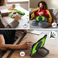 Étui de protection à 3 couches pour Lenovo Idea Tab Pro Gen 2 TB390 Xiaoxin Pro 13 Pro GT 13 avec support rotatif à 360°, sangle d'épaule et porte-stylo