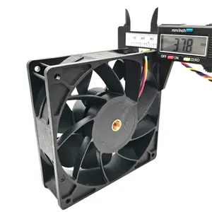 Hekang 120mm büyük CFM rulman dc fan 12v 12038 Turbo soğutma Fan eksenel akış soğutma fanı