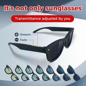 Kính mát thời trang cao cấp đổi màu tự động, dành cho du lịch, lái xe, nghe nhạc, nghe gọi Bluetooth, kính râm nam phân cực thông minh - Product Image 2