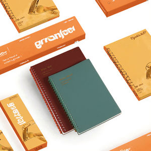 Cuaderno <span class=keywords><strong>de</strong></span> estudiante A5 <span class=keywords><strong>de</strong></span> alta calidad con diseño <span class=keywords><strong>de</strong></span> logotipo personalizado, libro diario con cubierta económica <span class=keywords><strong>de</strong></span> PP - Product Image 2