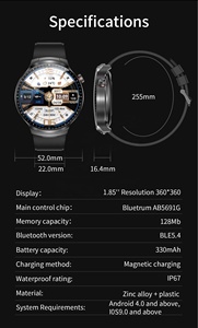 T100 TWS Earphone 2 in 1 <b>Smart</b> Watch 1.85-inch HD IPS HD Touch Screen Waterproof Calling 330mAh <b>Smart</b> <b>Bracelet</b> Reloj SmartWatch - Product Image 6