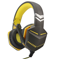 S-510-auriculares profesionales para videojuegos, cascos con cable RGB Light HD y sonido envolvente para PS4,PC,Xbox Game, 3,5 MM