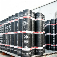 UV-Beständige SBS-Modifizierte Bitumen-Industrielle Abdichtungsmembran Alterungsbeständige Verstärkte Polyestermatte für Flachdächer Extrem
