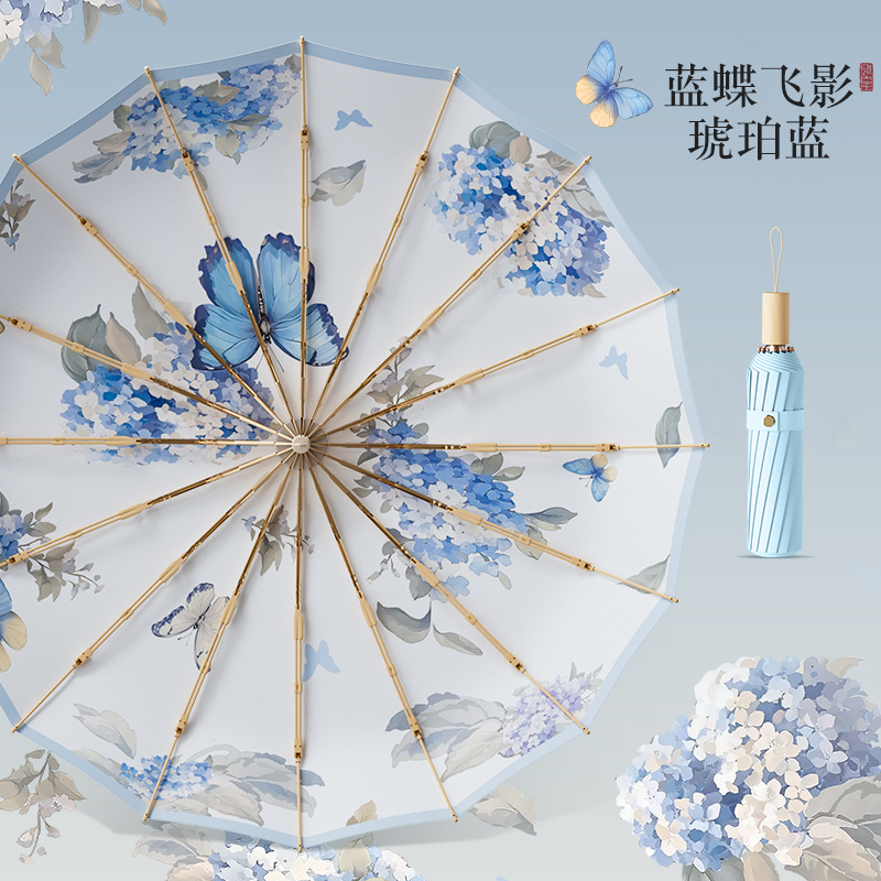 L'ombre éphémère du papillon bleu