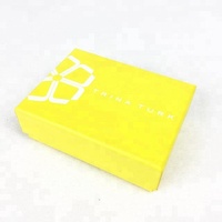 Boîte cadeau rigide carrée de luxe de haute qualité avec couvercle et base, finition brillante et gaufrage