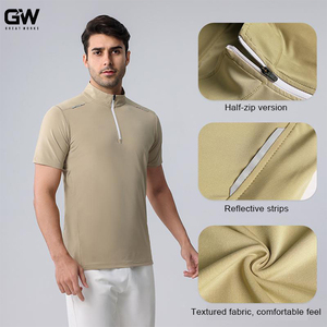 Magliette da <span class=keywords><strong>Golf</strong></span> Personalizzate dai Produttori, Asciugatura Rapida, Rinfrescanti, con Zip <span class=keywords><strong>1</strong></span>/4, Motivo Tinta Unita, per <span class=keywords><strong>Polo</strong></span> e Pullover - Product Image 4