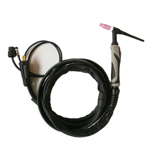 Torche de soudage TIG Soldadora Weldcraft WP-26 à gaz, refroidissement par air, 150A AC, 180A DC, Argon, cycle de service 60% - Product Image 2