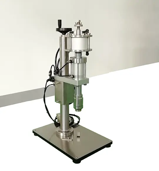 Small pneumatic crimping machine aerosol