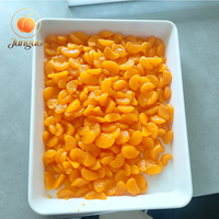 Jeruk Mandarin Kaleng Label Pribadi 850g dalam Sirup Ringan untuk Ritel Kemasan Kustom Ukuran Kustom Pemasok Pabrik