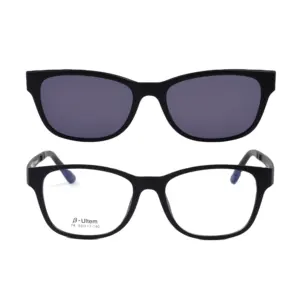 TOP Quality Ultem Sunglasses Magnetic Polarized Sun Glasses Clip On Fashion Unisex CE 1 UV400 Stock