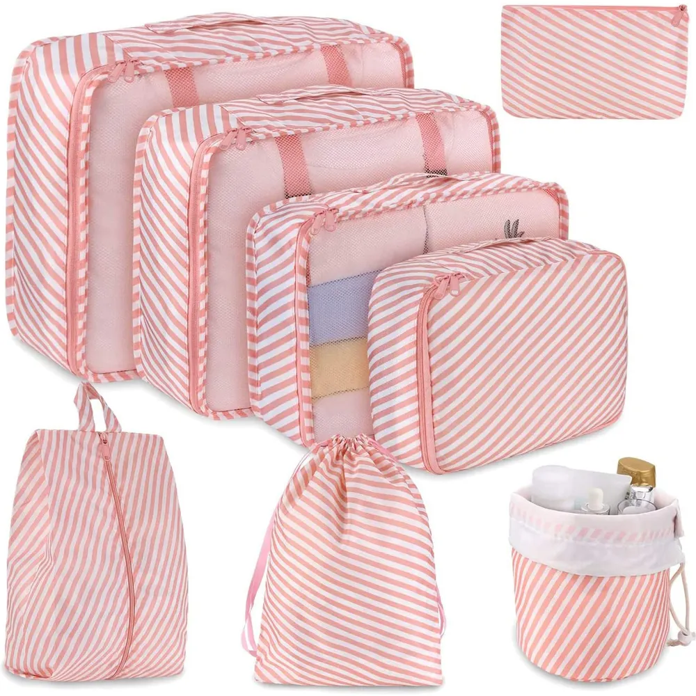Lightweight Travel Storage Bag Set Cosmetic drawstring Travel Storage bag Travel Packing Cube