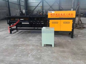 CNC Stainless Steel Carbon Steel Rebar Straightening <b>Bending</b> Cutting Hoop <b>Bending</b> <b>Machine</b> High Productivity Semi-Automatic Motor - Product Image 4