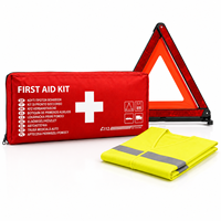 Trousse de premiers soins compacte et étanche DIN13164 FK006, sac médical de survie d'urgence automobile