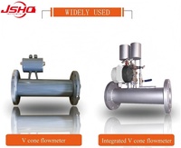 Medidor de Flujo en V de Acero Inoxidable OEM, Medidor de Presión Diferencial para Medición de Gas/Aire/Agua/Aceite, Conexión por Brida