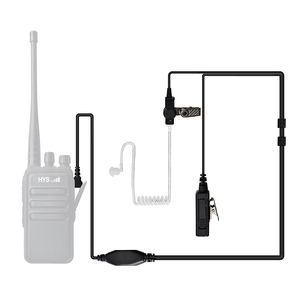 Écouteur de talkie-walkie à tube acoustique discret avec micro PTT et embout auriculaire moyen pour radio bidirectionnelle <span class=keywords><strong>Baofeng</strong></span> <span class=keywords><strong>BF</strong></span>-UV3R <span class=keywords><strong>BF</strong></span>-<span class=keywords><strong>T1</strong></span> à 1 broche - Product Image 6