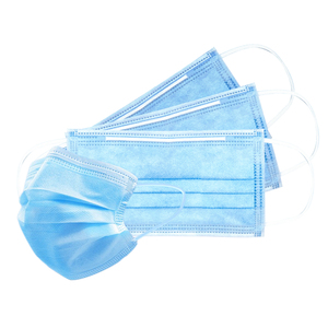Non-tissé tissu <span class=keywords><strong>anti</strong></span> virus grippe <span class=keywords><strong>poussière</strong></span> <span class=keywords><strong>masque</strong></span> <span class=keywords><strong>facial</strong></span> jetable 3 plis à vendre - Product Image 2