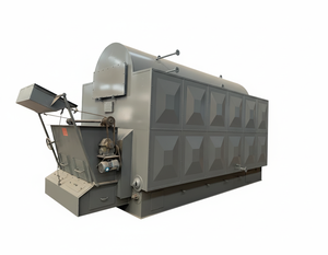 DZL 10 t/h Caldera de vapor de cadena automática de doble combustible (biomasa y carbón), uso industrial - Product Image 1