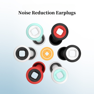 CM Wholesale Custom Logo Silicone Ear Plugs S M L 3 Pairs Black Soundproof Noise Reduction Sleep Earplugs for Health Care Supply - Product Image 5