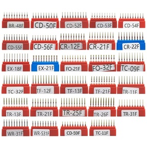 10 Pezzi/Scatola Frese Diamantate Dentali per Manipolo ad Alta Velocità, Lucidatura con Modelli Assortiti, Uso Meccanico, Certificato CE - Product Image 1