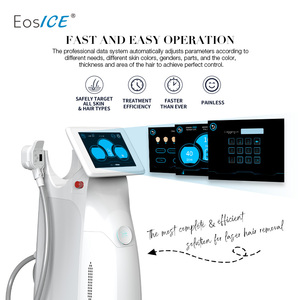 EosICE Super Power 3000W 808nm Diode Laser penghilang rambut tanpa rasa sakit pegangan dapat diubah peralatan kecantikan Pencabut rambut Laser - Product Image 3