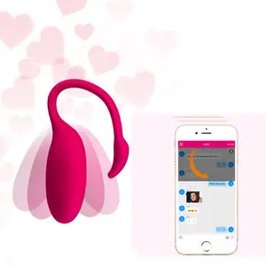 Vibrador inalámbrico con movimiento mágico para mujeres, Juguetes sexuales de lujo con aplicación remota, vibrador