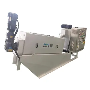 China Yangzhou Ryde Automatic Multi Disc Screw Press Sludge Dehydrator Sludge Dewatering Screw Press Machine