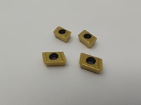 Insertos de perforación de carburo de tungsteno recubiertos de CVD/PVD 800-08T308M-IG con ranura para romper virutas Sandvik para taladros BTA de agujero profundo