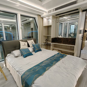 Casa de contenedores de acero verde de doble capa, habitación futurista de vaina de manzana prefabricada de menor energía para hoteles y espacios de convivencia - Product Image 6