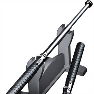 その他の個人用装備 16 21 26 32 インチ スチール製戦術警棒 自動格納式 拡張可能 折りたたみ式 護身用スティック - Product Image 1