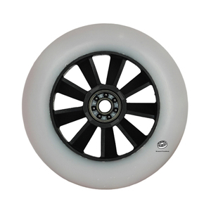 Ruote Professionali per <span class=keywords><strong>Pattini</strong></span> in Linea 2026 ad Alto Rimbalzo 90/100/110mm Nere Magia Negra Resistenti all'Usura SHR per Velocità - Product Image 5