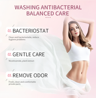Acide borique 100% biologique, mousse nettoyante intime pour l'équilibre du pH, fraîcheur et propreté vaginale, 100ml |   Solution d'hygiène intime