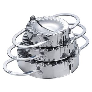 Customized Eco-Friendly Stainless Steel Dumpling Maker Set Manual Empanada Press Dumpling Wrappers Mold Baking Pastry Tools - Product Image 1