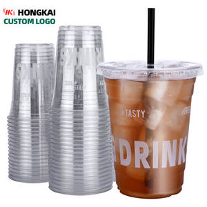 Vasos Desechables de Plástico PET Transparente de 16 oz con Tapa y Logotipo Personalizado para Café Helado, Té de Burbujas y Té Frío de Limón - Product Image 6