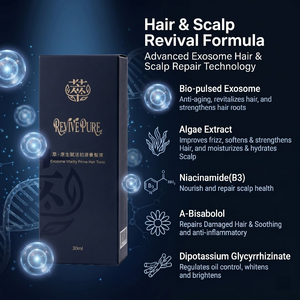 Tónico Capilar con Exosomas Premium para la Reparación del Cuero Cabelludo y el Cuidado de la Belleza Profesional de Alta Gama, Contra la Caída del Cabello - Product Image 5