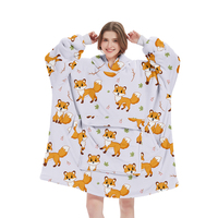 Sweat-shirt à capuche en polaire à manches longues avec logo personnalisé imprimé, taille unique, couverture à capuche