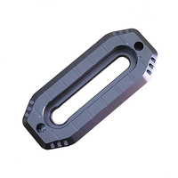 Anneau de connexion en aluminium usiné CNC sur mesure en forme de U, composant de fraisage de précision pour équipement d'automatisation industrielle