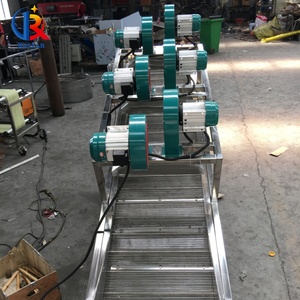 Máquina de Lavado <span class=keywords><strong>y</strong></span> Secado de Frutas <span class=keywords><strong>y</strong></span> Verduras, Tipo Soplado de Aire, para Eliminar la Humedad Superficial, Transportador de Secado por Aire - Product Image 4
