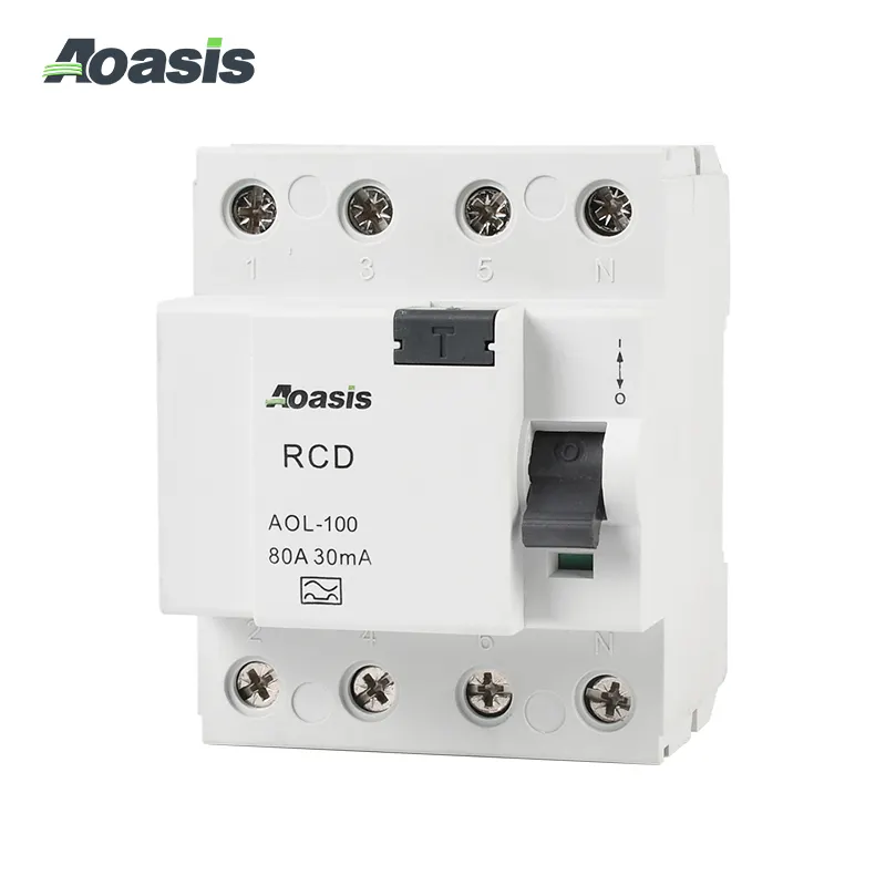 Aoasis AOLR-100 3P + N 4P устройство защитного выключения УЗО